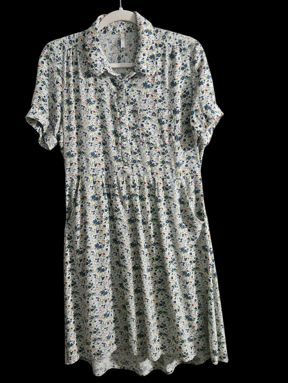 Mountain Khaki Wildflower Dress, Large